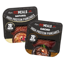 Fitmeals high protein pancakes naturel of cacao